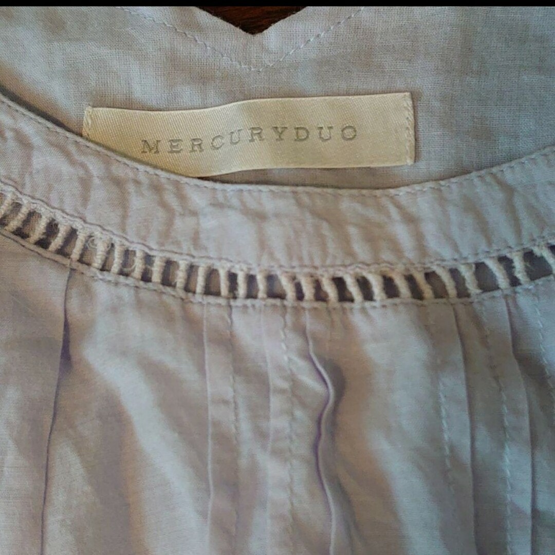 MERCURYDUO(マーキュリーデュオ)のMERCURYDUO　ラベンダートップス レディースのトップス(カットソー(半袖/袖なし))の商品写真