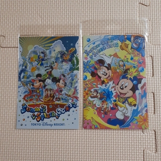 ディズニー(Disney)のディズニーリゾート　ポストカード　2枚(アイドルグッズ)