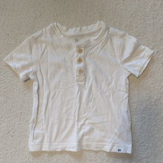 ベビーギャップ(babyGAP)のGAPベビー　ヘンリーネック　半袖Tシャツ(Ｔシャツ)