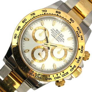 ロレックス(ROLEX)の　ロレックス ROLEX デイトナ ランダムシリアル 116503 ホワイト SS/K18YG 自動巻き メンズ 腕時計(その他)