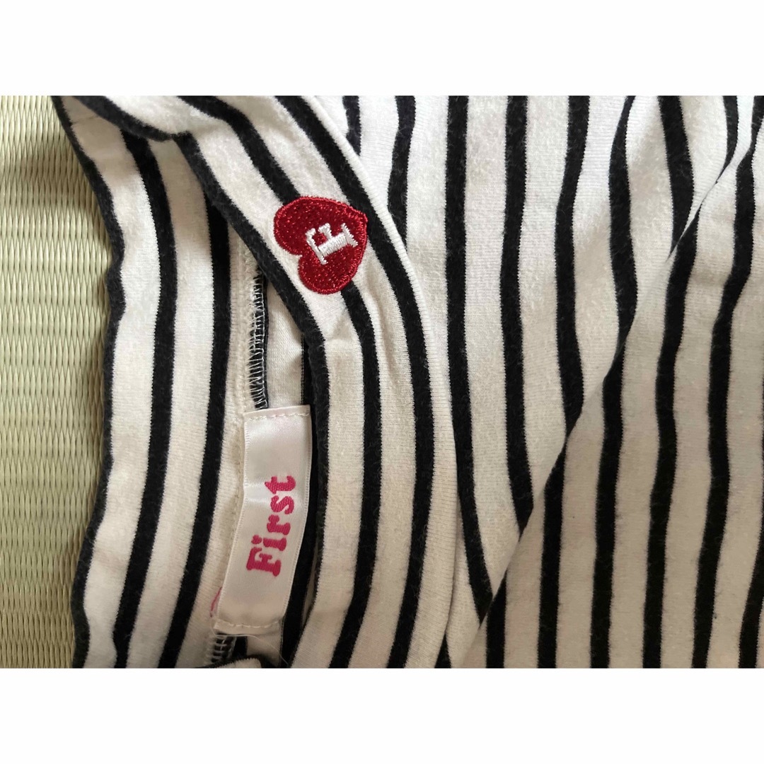 INGNI First(イングファースト)のイングファースト❤︎ボーダータンクトップ キッズ/ベビー/マタニティのキッズ服女の子用(90cm~)(Tシャツ/カットソー)の商品写真