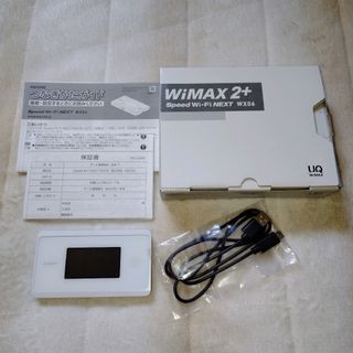 エヌイーシー(NEC)のWiMAX+2 Speed Wi-Fi NEXT WX06 ホ(PC周辺機器)