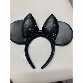 ディズニー(Disney)のミニー　カチューシャ　レザー(カチューシャ)