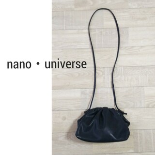 nano・universe - nanouniverse ナノユニバース ショルダーバッグ ポシェット がま口