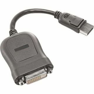 レノボ Lenovo ディスプレイポートDVI-D変換ケーブル DisplayPort - Single-Link DVI-Dモニター・アダプター 45J7915(その他)