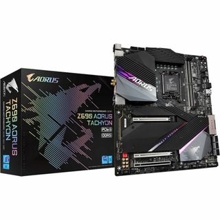 GIGABYTE Z690 AORUS TACHYON 光る マザーボード LGA1700 対応 intel Z690チップセット搭載 E-ATX ゲーミング マザーボード ギガバイト 第12世代 第13世代 第14世代 インテル Core 対応 OC オーバークロック 特化 DDR5 7000(PCパーツ)