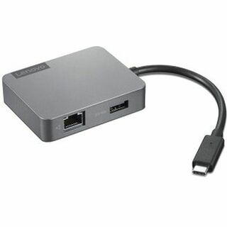 Lenovo レノボ USB Type-C トラベルハブ4X91A30366 (2021年モデル) 送料無料(PC周辺機器)
