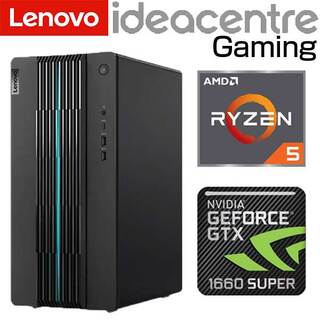 AMD Ryzen 5 メモリ 16GB HDD 1TB + SSD 512GB GeForce GTX 1660 SUPER Windows11 Lenovo レノボ Ideacentre Gaming 570 ( 90TQ004WJM ) デスクトップ パソコン 新品 ゲーミング(デスクトップ型PC)