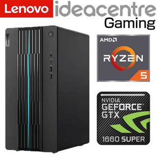 AMD Ryzen 5 メモリ 16GB HDD 1TB + SSD 512GB GeForce GTX 1660 SUPER Windows11 Lenovo レノボ Ideacentre Gaming 570 ( 90TQ004WJM ) デスクトップ パソコン 新品 ゲーミング(デスクトップ型PC)