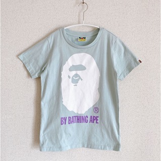 アベイシングエイプ(A BATHING APE)のA BATHHNG APE Tシャツ エイプ レディース2XS キッズにも(Tシャツ(半袖/袖なし))