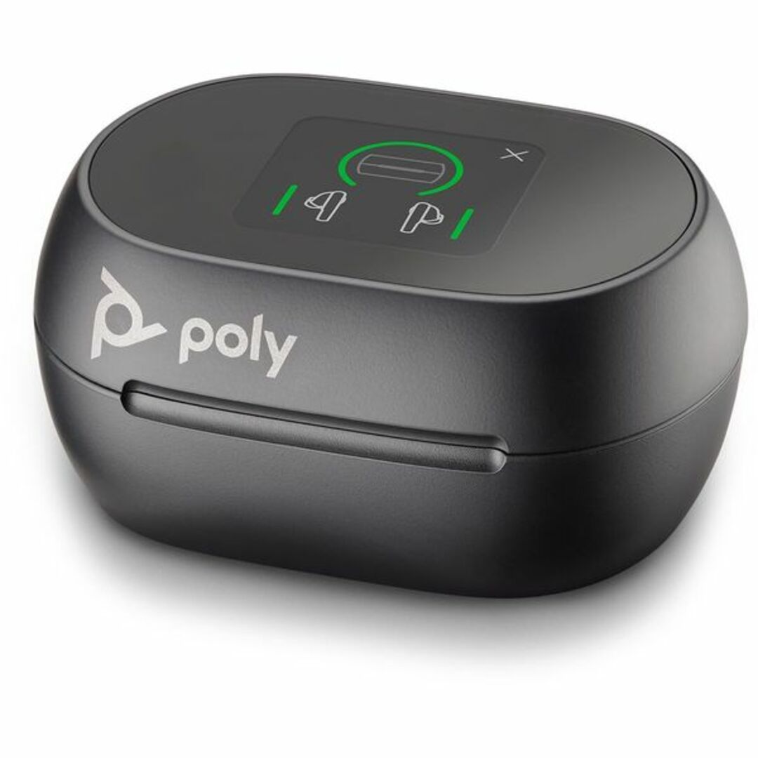 Poly Voyager Free 60+ 黒 USB-A +TSCHC ワイヤレスイヤホン マイク 7Y8G3AA 216065-01 タッチスクリーン付き充電ケース HP スマホ/家電/カメラのPC/タブレット(PC周辺機器)の商品写真