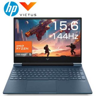 ヒューレットパッカード(HP)の15.6インチ IPS フルHD 144Hz AMD Ryzen 5 7535HS メモリ 16GB SSD 512GB GeForce RTX 2050 Windows11 HP ヒューレットパッカード Victus by HP 15-fb1006AX ( 8L9K6PA#ABJ ) ノートパソコン ノートPC パソコン 新品 ゲーミング(ノートPC)