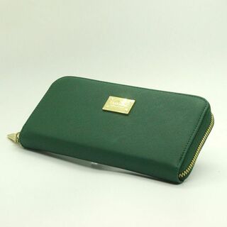 ♥即購入OK♥新品★Aelicyジップアラウンド長財布☆グリーン緑(財布)