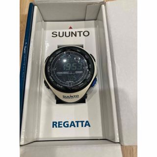 スント(SUUNTO)の☆未使用品☆ SUUNTO REGATTA ホワイト レガッタ ベクター(腕時計(デジタル))