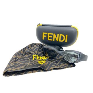 フェンディ(FENDI)のフェンディ FENDI その他小物
 FFロゴ スイミングキャップ ゴーグル ブラウン(その他)