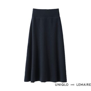 ユニクロ(UNIQLO)のUNIQLO ユニクロ　ルメール　ミラノリブスカート　Mサイズ(ロングスカート)