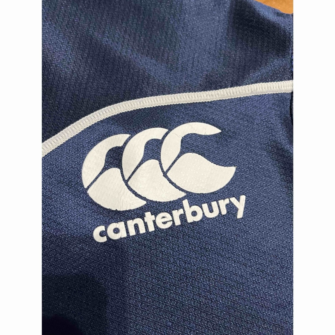 CANTERBURY(カンタベリー)のカンタベリー　練習着　Sサイズ　ネイビー　紺色　ラグビー　半袖シャツ スポーツ/アウトドアのスポーツ/アウトドア その他(ラグビー)の商品写真