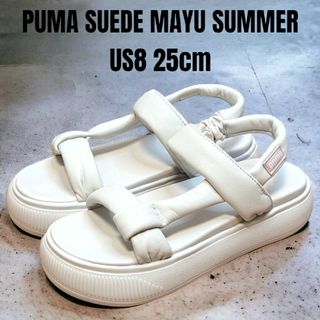 プーマ(PUMA)のPUMA SUEDE MAYU SUMMER プーマ サンダル 25cm 厚底(サンダル)