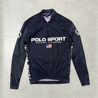 ポロラルフローレン(POLO RALPH LAUREN)のPOLO SPORT / TEAM USA サイクルジャージ usa製 90s(Tシャツ/カットソー(七分/長袖))
