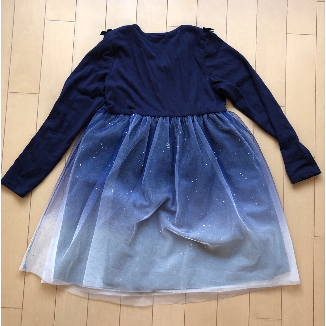 女児　ワンピース　130 キッズ/ベビー/マタニティのキッズ服女の子用(90cm~)(ワンピース)の商品写真