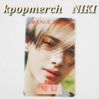 エンハイプン(ENHYPEN)のENHYPEN『ORANGE BLOOD』kpop merch特典 ニキ(アイドルグッズ)