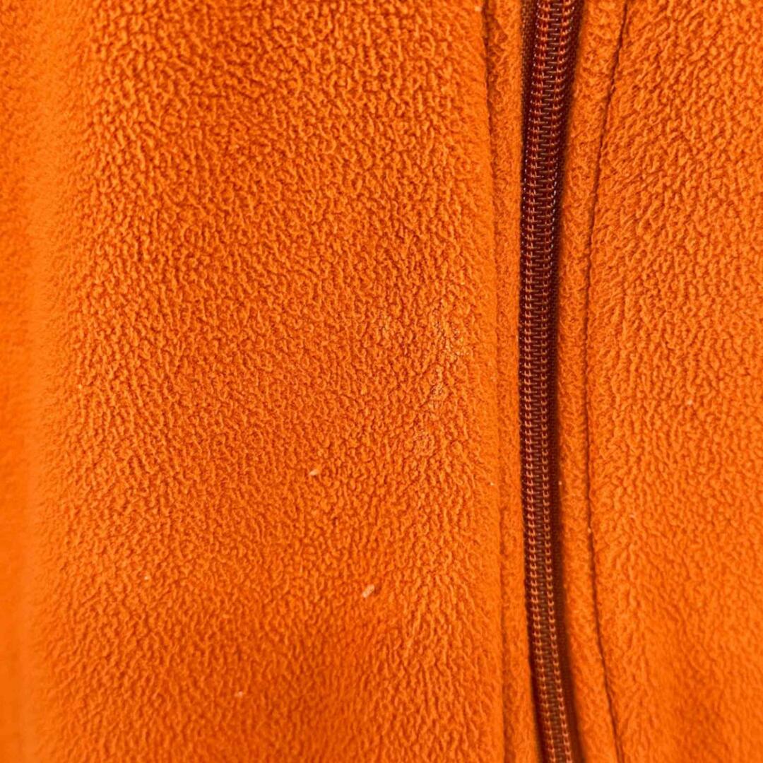 mont-bell モンベル フリース 長袖 オレンジ フルジップ サイズL アウトドア ヴィンテージ 6 レディースのトップス(その他)の商品写真