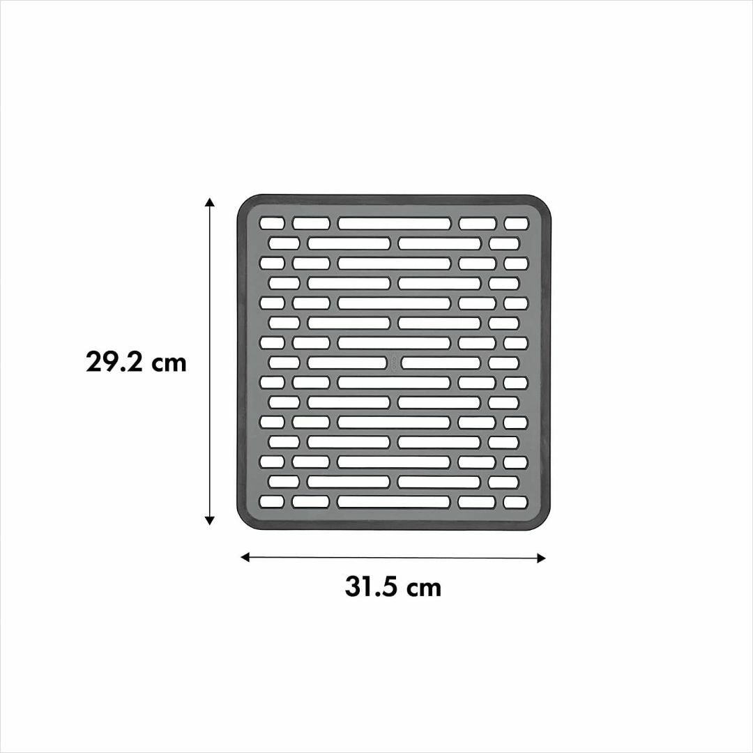 サイズ:小OXO シンク 用 流し 保護 マット 小サイズ グレー インテリア/住まい/日用品のキッチン/食器(その他)の商品写真