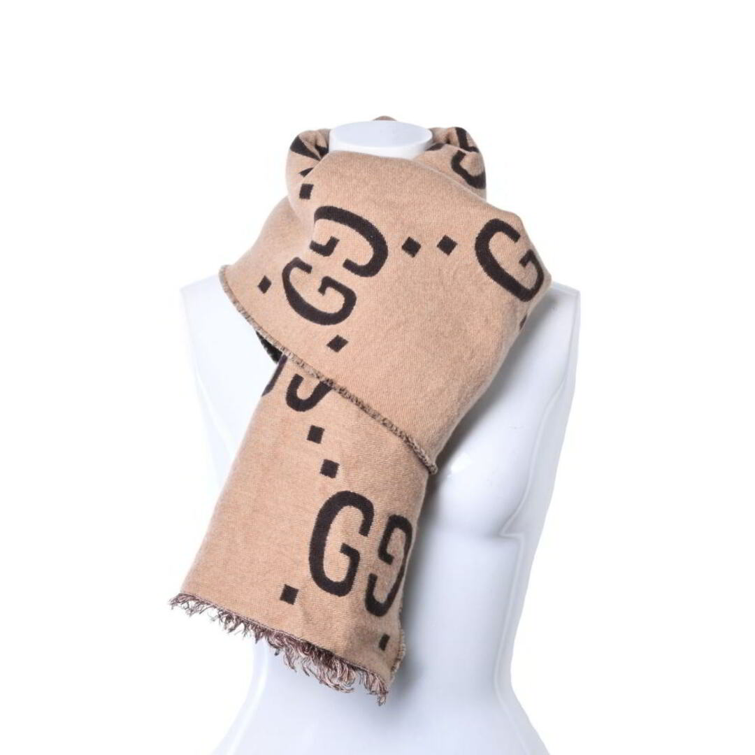 【GUCCI/グッチ】完売必至！GGジャカード ウールシルク マフラー GUCCI】グッチ『GGジャカード ウールシルク スカーフ』495592