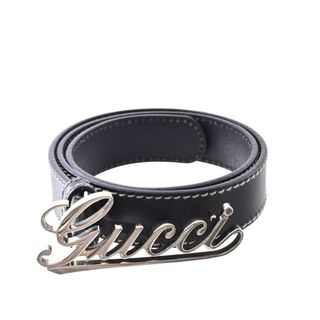 グッチ(Gucci)のGUCCI ロゴバックル レザーベルト(ベルト)