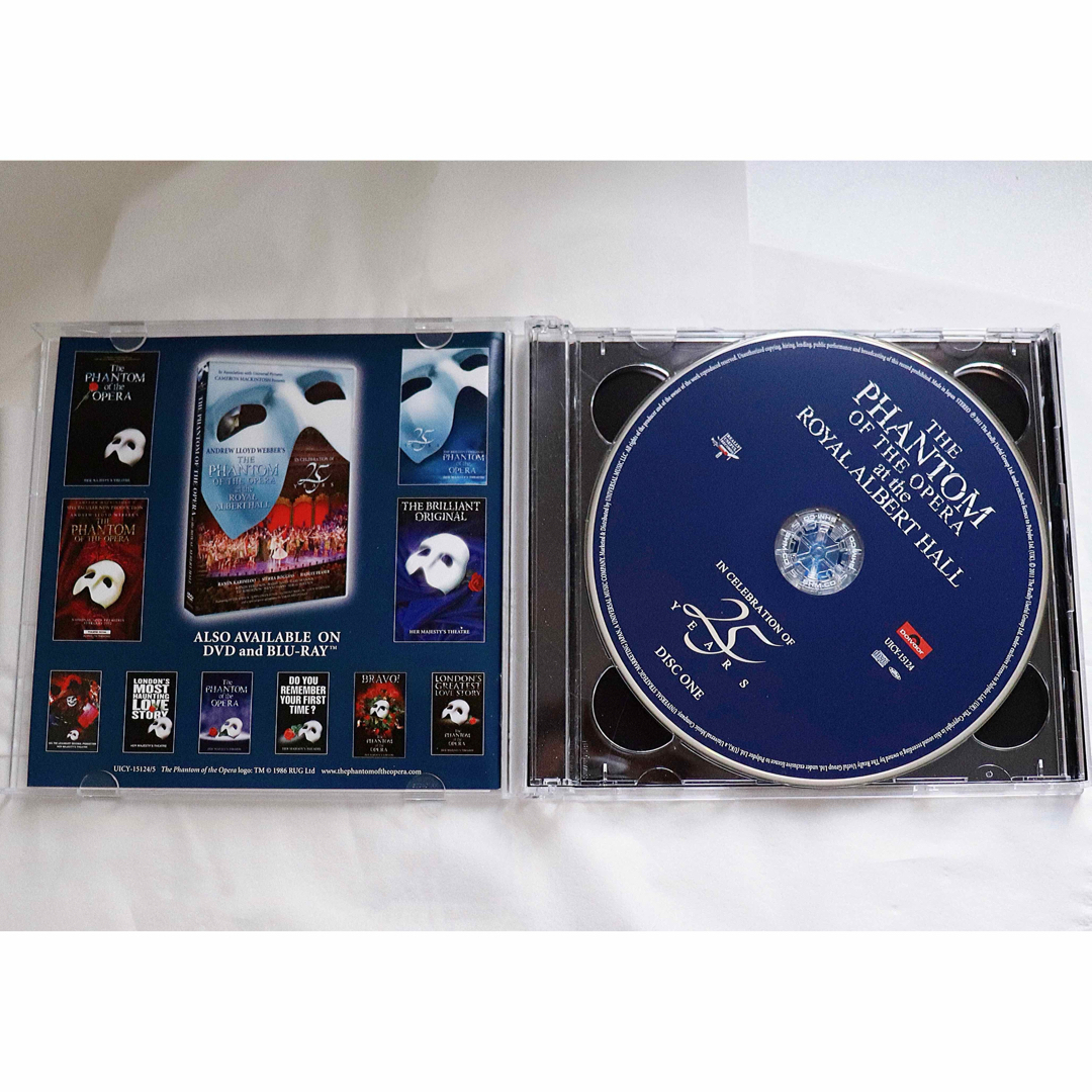オペラ座の怪人 25周年記念公演 IN ロンドン(2SHM-CD) アルバム エンタメ/ホビーのCD(その他)の商品写真