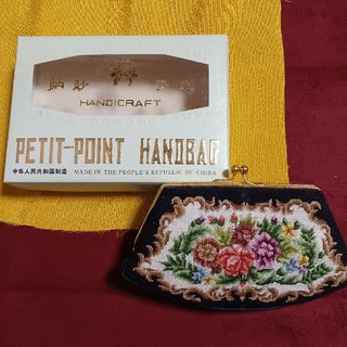 FEILER - PETIT-POINT　ハンドバッグ　ポーチ　がま口財布