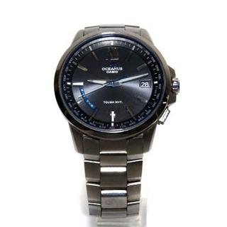 カシオ(CASIO)のカシオ オシアナス 腕時計 電波ソーラー アナログ シルバー色 OCW-T150(腕時計)