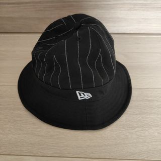 ニューエラー(NEW ERA)のおまけ付き新品未使用NEW ERAニューエラ 黒ピンストライプ メトロハット(ハット)