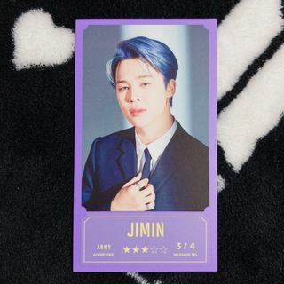 ボウダンショウネンダン(防弾少年団(BTS))の【公式】BTS バンバンコン メッセージフォト Jimin ジミン ③(アイドルグッズ)