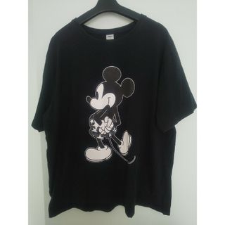 Disney - Disney ディズニー ミッキーマウスTシャツ ブラック 3L