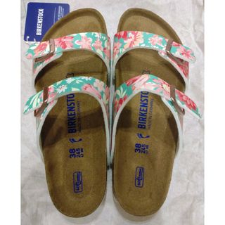 ビルケンシュトック(BIRKENSTOCK)の【新品未使用】ビルケンシュトック　シドニー　38　ソフトフットベッド(サンダル)