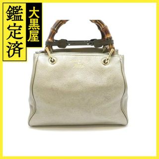 グッチ(Gucci)のグッチ バンブー　2wayバッグ 336032 【430】(ハンドバッグ)