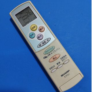 シャープ　エアコンリモコン　A586JB(その他)