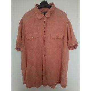 BANANA REPUBLIC バナナリパブリック リネンブレンドシャツ 2XL