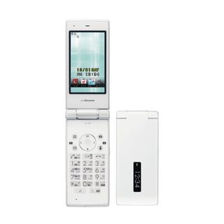 シャープ(SHARP)の【未使用】SH-03E White 本体 ドコモ ガラケー シャープ  【送料無料】 sh03ew10mtm(携帯電話本体)