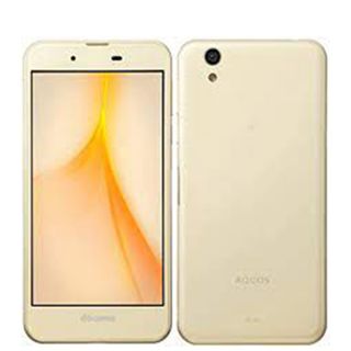 シャープ(SHARP)の【中古】 SH-02J AQUOS EVER Champagne Gold SIMフリー 本体 ドコモ スマホ シャープ  【送料無料】 sh02jgl7mtm(スマートフォン本体)