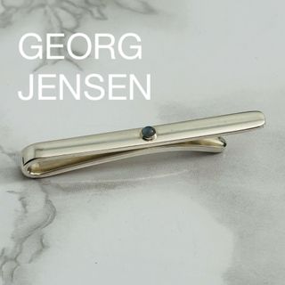 ジョージジェンセン(Georg Jensen)のGEORG JENSEN カルセドニー付　ネクタイピン　シルバー925(ネクタイピン)