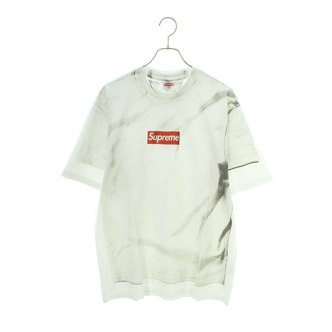 Supreme(シュプリーム)のシュプリーム ×エムエムシックス MM6  24SS  Box Logo Tee 転写プリントボックスロゴTシャツ メンズ L メンズのトップス(Tシャツ/カットソー(半袖/袖なし))の商品写真