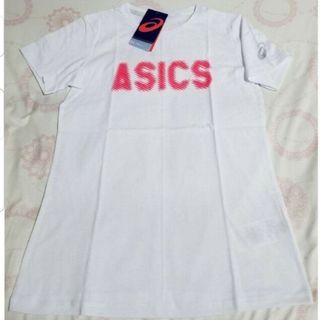 asics　アシックス　Sサイズ　ロゴ入り半袖Tシャツ　DRY　定価3300円