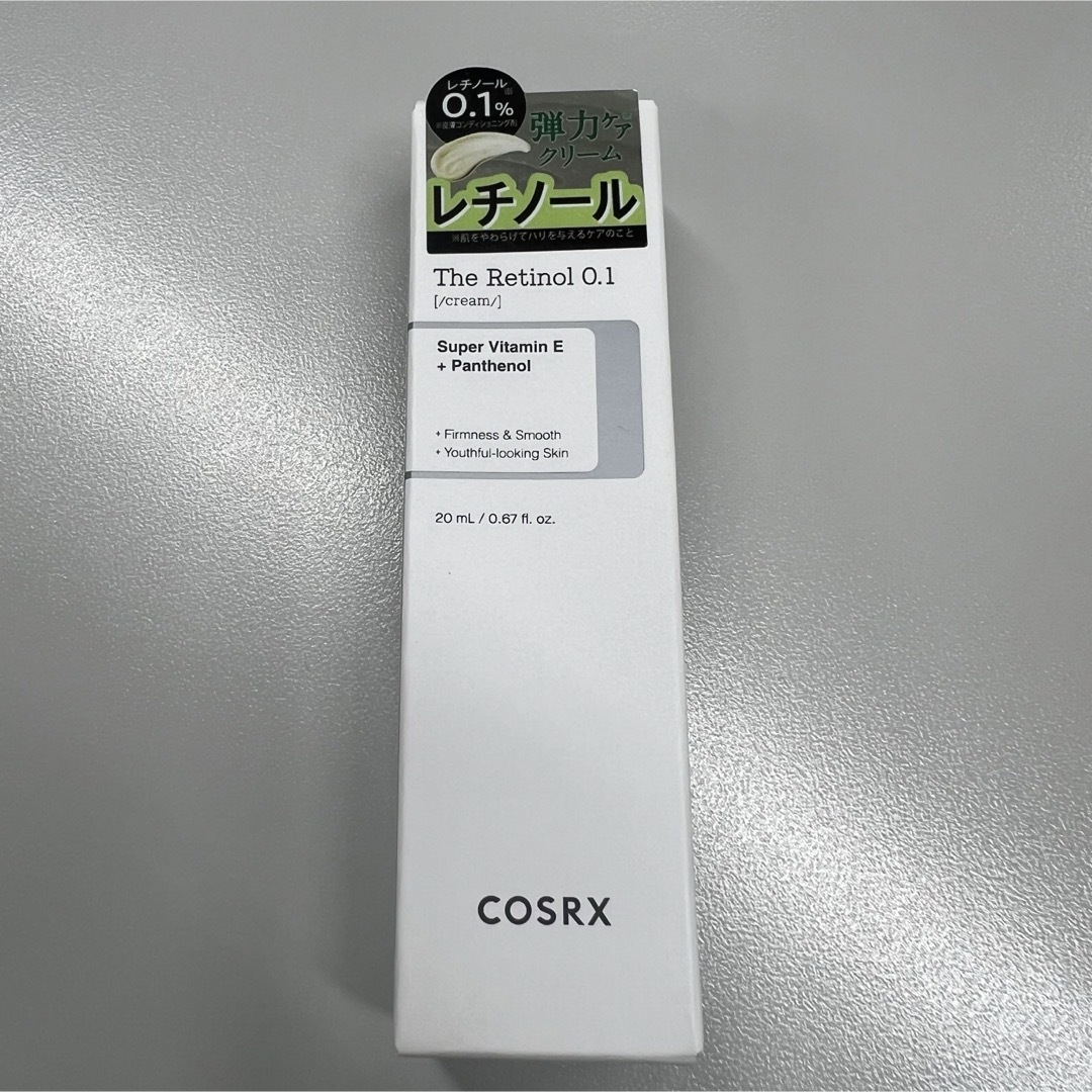 新品未使用 COSRX コスアールエックス レチノール0.1クリーム コスメ/美容のスキンケア/基礎化粧品(フェイスクリーム)の商品写真