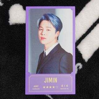 ボウダンショウネンダン(防弾少年団(BTS))の【公式】BTS バンバンコン メッセージフォト Jimin ジミン ④(アイドルグッズ)