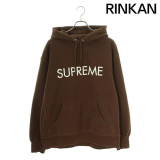 シュプリーム(Supreme)のシュプリーム  22AW  Capital Hooded Sweatshirt ロゴ刺繍プルオーバーパーカー メンズ L(パーカー)