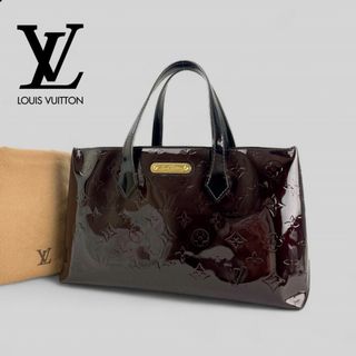 ルイヴィトン(LOUIS VUITTON)の●ルイ・ヴィトン● ヴェルニライン ウィルシャーPM ハンドバッグ アマラント(ハンドバッグ)