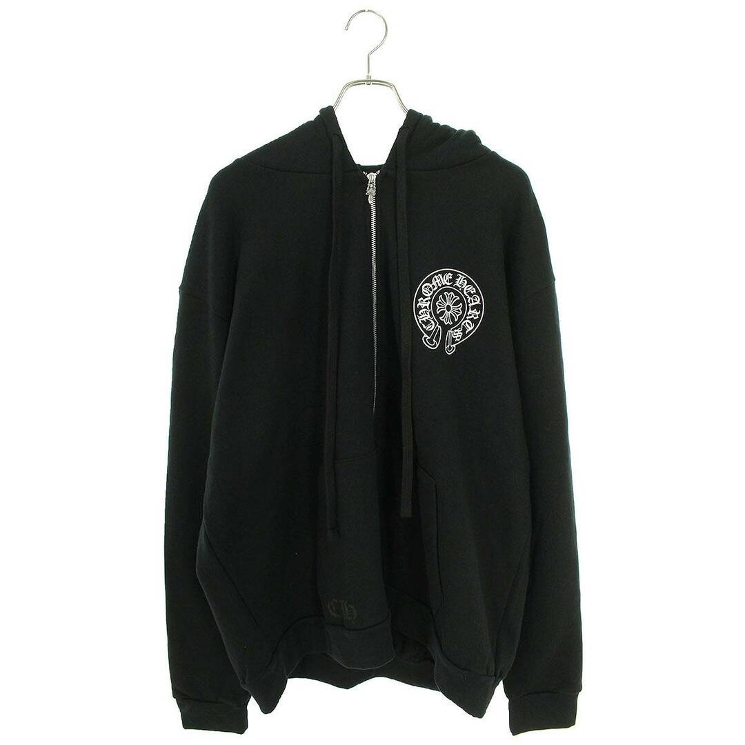 Chrome Hearts(クロムハーツ)のクロムハーツ  SWTSHRT HD ZIP LTD 東京限定バックホースシューダガージップパーカー メンズ XL メンズのトップス(パーカー)の商品写真