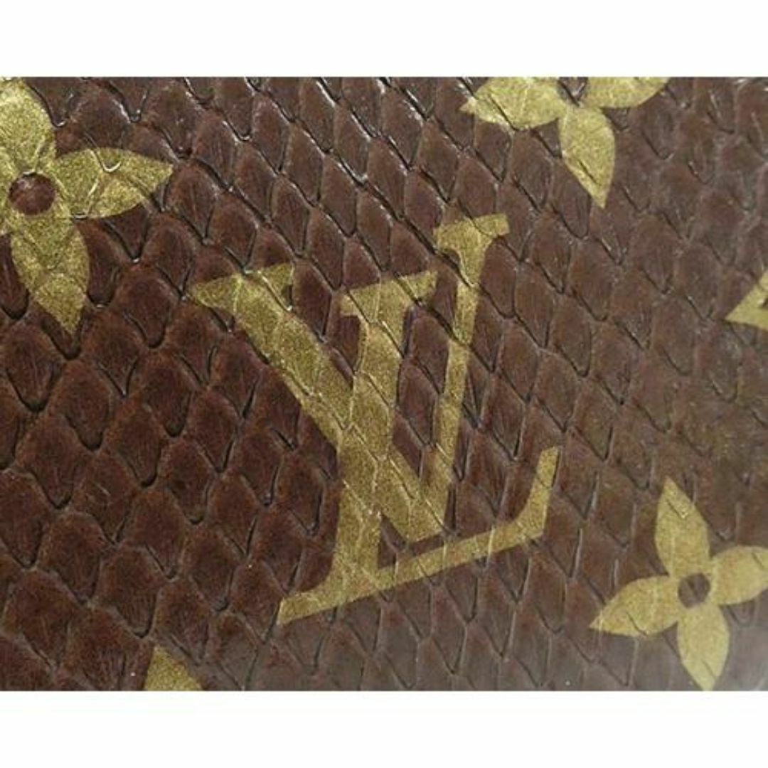 LOUIS VUITTON(ルイヴィトン)のルイヴィトン 財布 N80149 LV モノグラム・パイソン ジッピー・コインパース ブラウン T-YJL05392 レディースのファッション小物(コインケース)の商品写真